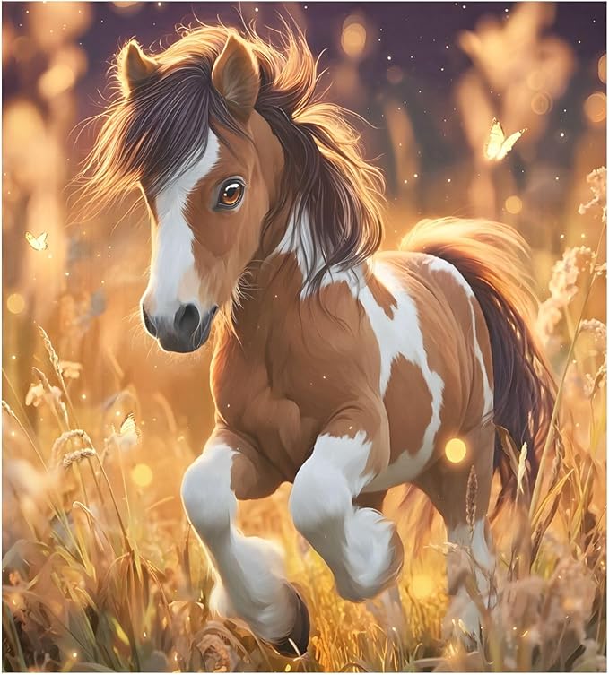 Horse Running Dishwasher Magnet Cover Front Dishwasher Cover Magnetic Home Cabinet Decals Appliances Stickers Refrigerator Decor, 23x26in