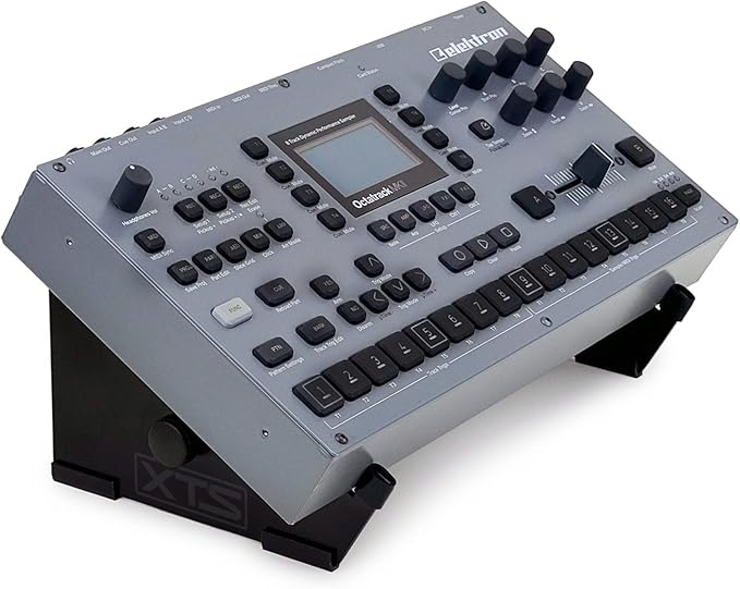 ANALOG CASES XTS Desktop Stand, 6.6" - 10.4" Size for Audio Interface/Pedal/MIDI Controller/Synth/Sampler, Fits Elektron Digitakt/Teenage Engineering EP-133 KO 2 / Akai MPK Mini and more