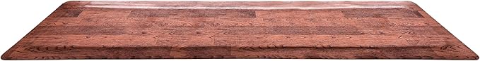 Rhino Mats, Softwoods Anti Fatigue Floor Mat, Commercial Grade Kitchen Mat, Standing Desk Mat, Office, Garage or Anywhere, Standing Comfort. (Oak, 2' x 8' x 1/2")