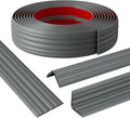 Wall Corner Protector & Edge Guard，Peel and Stick Wall Trim Moulding Inside & Outside Corner Molding Trim Caulk Strip, Self Adhesive Trim for Wall Edge,Ceiling,Countertop, 1.6” W x40’ L，Grey