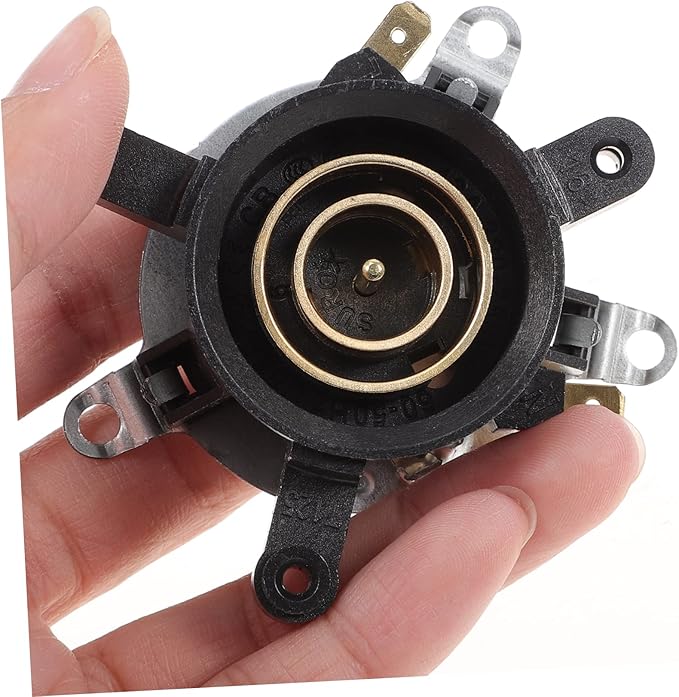Ciieeo 4 Sets Electric Kettle Thermostat Base for Electric Kettle Kitchen Base Thermostats for Home Temperature Control Coupler Household Thermal Control Abs
