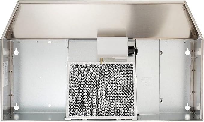 Broan-NuTone 412404 Non-Ducted Under-Cabinet Ductless Range Hood Insert, 24-Inch, Stainless Steel