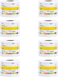 Restaurant Quality Shelf Life Food Rotation Labels Vinyl, 2” x 3” Self-Adhesive Removable Freezer Food Labels, Perfect for Reusable Containers, Easy to Remove, Food Safety Date Sticker (8 PCS)