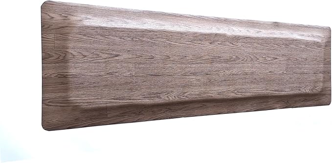 Rhino Mats, Softwoods Anti Fatigue Floor Mat, Commercial Grade Kitchen Mat, Standing Desk Mat, Office, Garage or Anywhere, Standing Comfort. (Driftwood, 2' x 4' x 7/8")