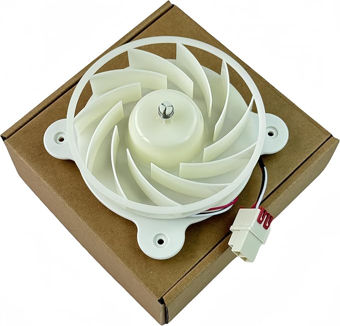 Upgraded DA31-00287B Refrigerator Evaporator Fan Motor (OEM) for Samsung Refrigerator Replaces AP5948644 PS9494284 EAP9494284 DA31-00334A DA96-00968A 2-Years Warranty
