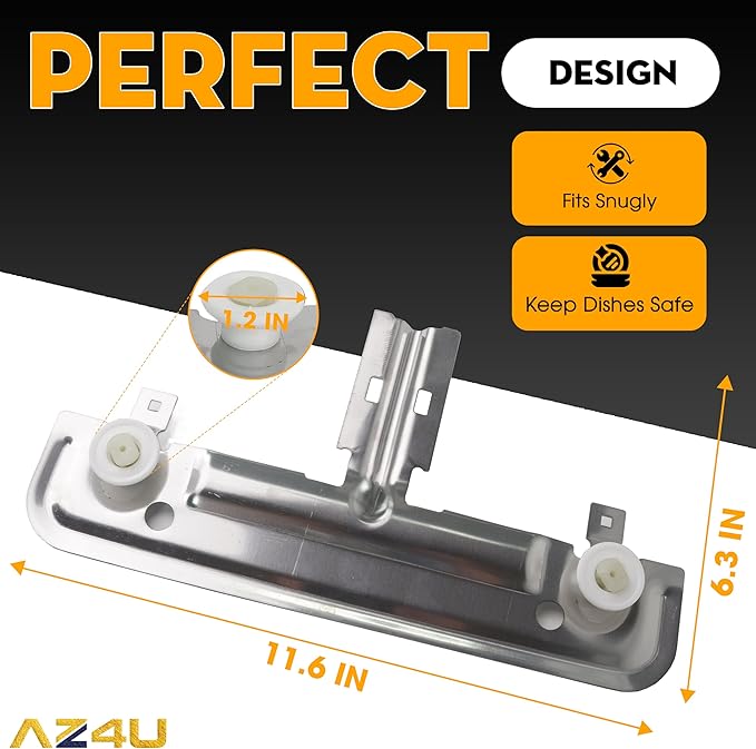 20Pcs For whirlpool W10712395 WDT730PAHZ0 Upper Rack Parts, W10712395 Whirlpool Dishwasher Upper Rack Adjuster Kit Replaces W10350375 For Kenmore, Whirlpool WDT750SAHZ0 Upper Rack Parts Dishwasher