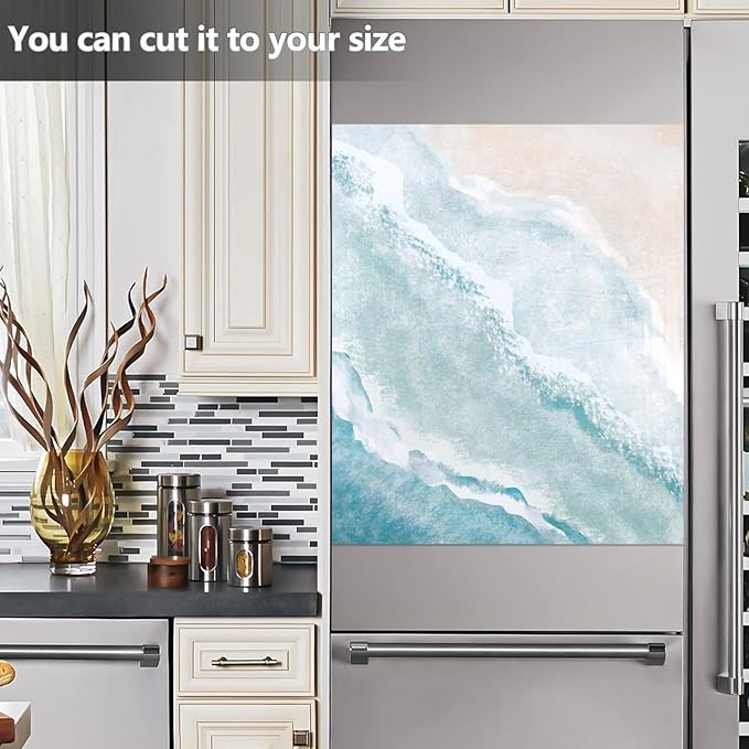 Bohemian Beach Dishwasher Magnet Cover Sticker Magnetic Refrigerator Panel Front Door Fridge Microwave Decal Decorative