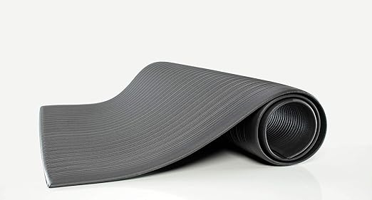 Guardian Air Step Anti-Fatigue Floor Mat, Vinyl, 27"x32", Gray, Reduces fatigue and discomfort, Can be easily cut to fit any space