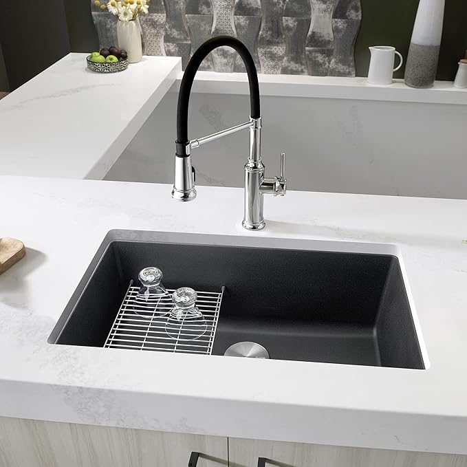 BLANCO 442534 Precis Single Bowl-Anthracite 30" Kitchen Sink
