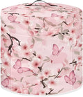 Flashideas Pink Flower Dust Cover Compatible with 6 qt Instant Pot and Extra Accessories, for Electric Pressure Cooker Rice Cooker and Air Fryer Insulated Protector Cover Keep Appliance Clean