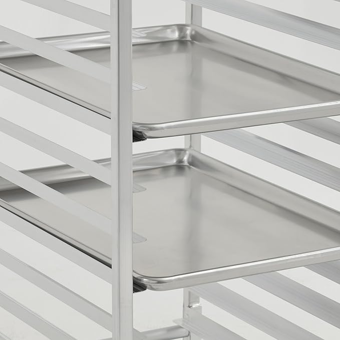 Commercial Knockdown 20-Tier Aluminum End Load NSF Sheet/Bun Pan Rack (32L-035)
