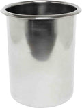 Thunder Group SLBM002 Bain Marie Pot 2 Quart Polished Exterior and Satin Interior