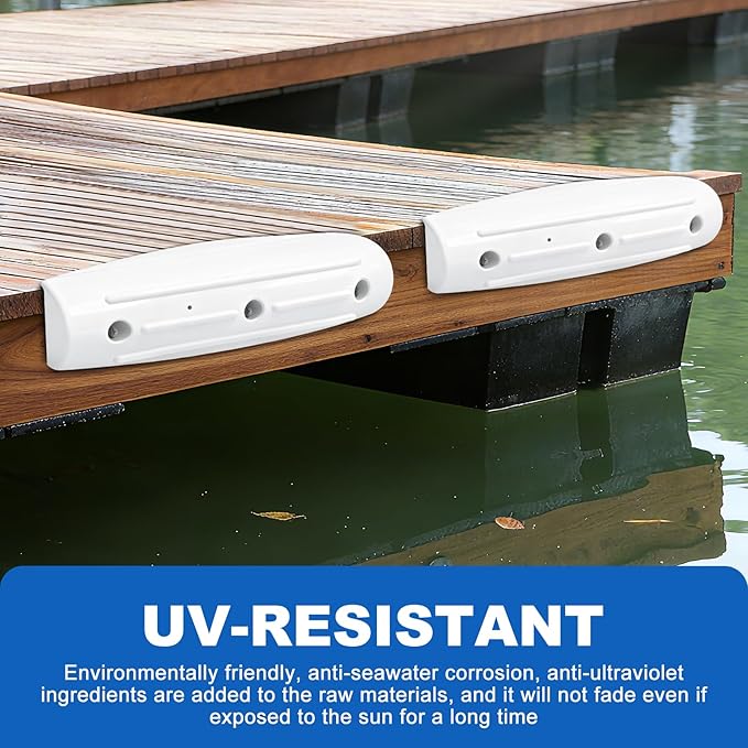 Dock Fender Bumpers, Boat Dock Bumpers Straight-Edge Marine Fenders Side Guard