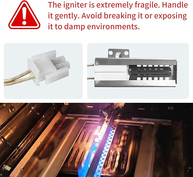 DG94-00520A Gas Range Oven Igniter Replacement Compatible with Sam-sung NX58F5500SS NX58H5600SS NX58H9500WS