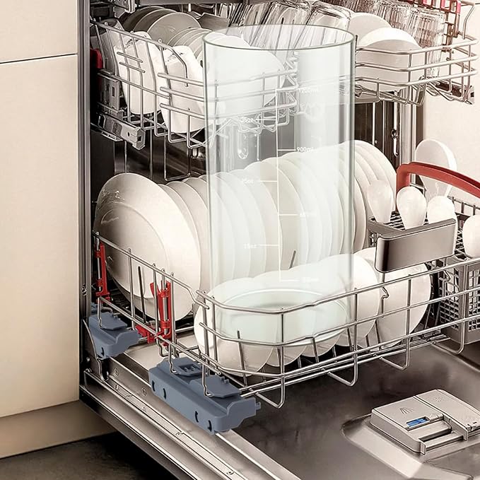 2 PCS Dishwasher Rack Carrier and Roller Kit WD28X27241 Compatible with GE Dishwasher Lower Rack Wheel Assembly, Replaces WD12X10438 WD12X10439 WD12X10446