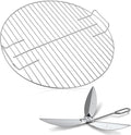Coolbird 21.5" Replacement Cooking Grate with 22-1/2-Inch One-Touch Cleaning System Kit