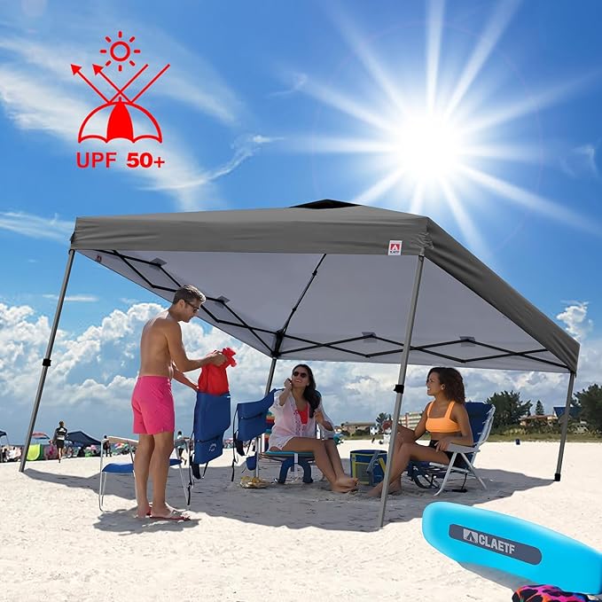 10x10 Pop Up Canopy Tent,10X10FT (Black, 10x10FT)