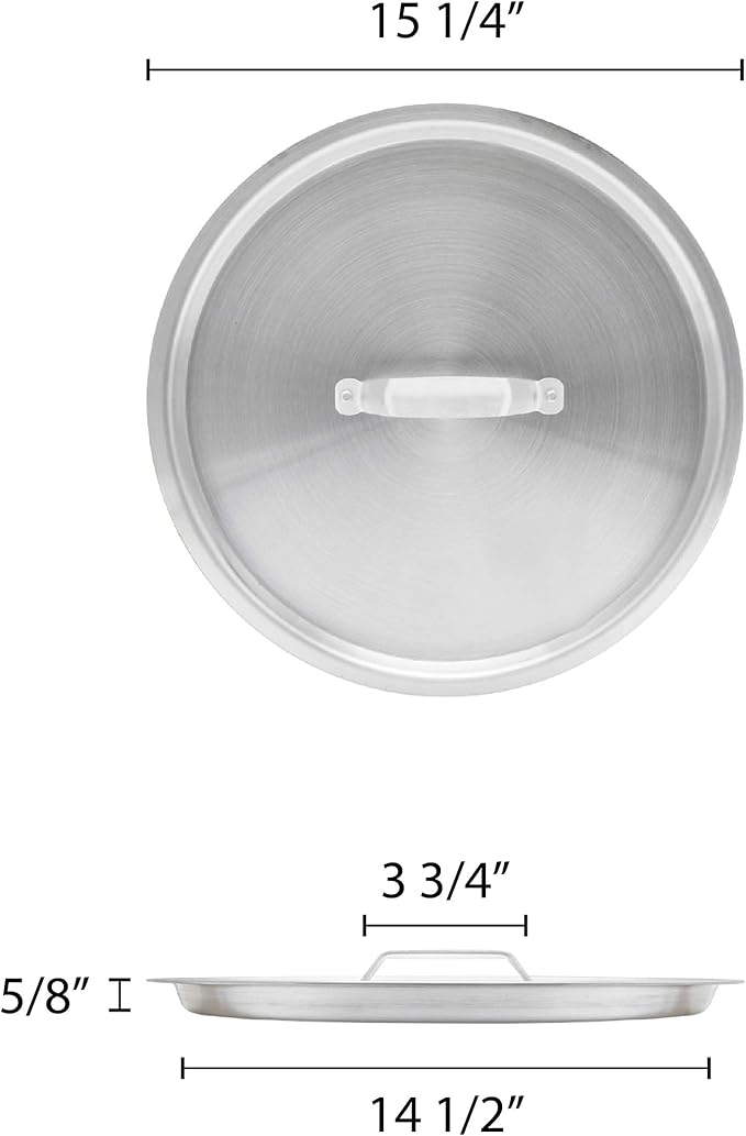 Thunder Group Pot Lid, 40 Quart, Silver