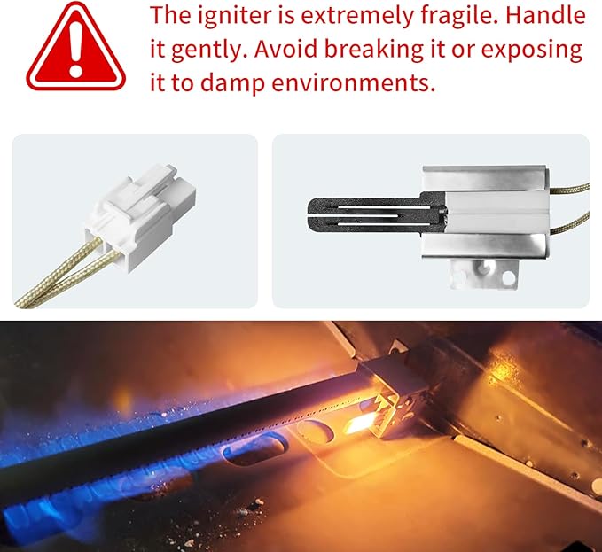 MEE61841401 Gas Range Oven Igniter Replacement Fit for LG (LRG, LSS, LDG, LSG, LTG Series) Gas Range, Replaces MEE61841401 MEE61841403 MEE63084901