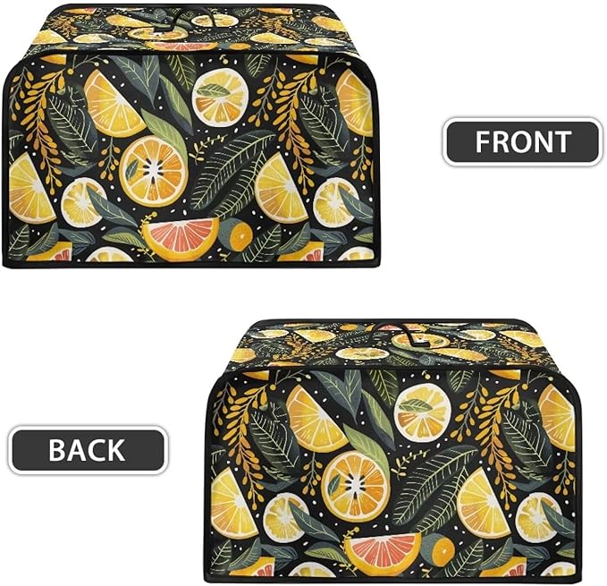 Sliced Fruit Slow Cooker Cover Compatible with 6-8 qt Slow Cooker Holder Dust Resistant Decor for House