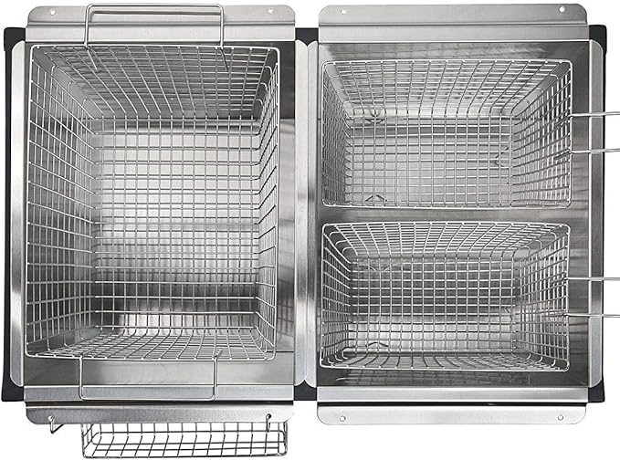Barton Double Deep Fryer Outdoor High Pressure Free Standing Dual Burner Propane