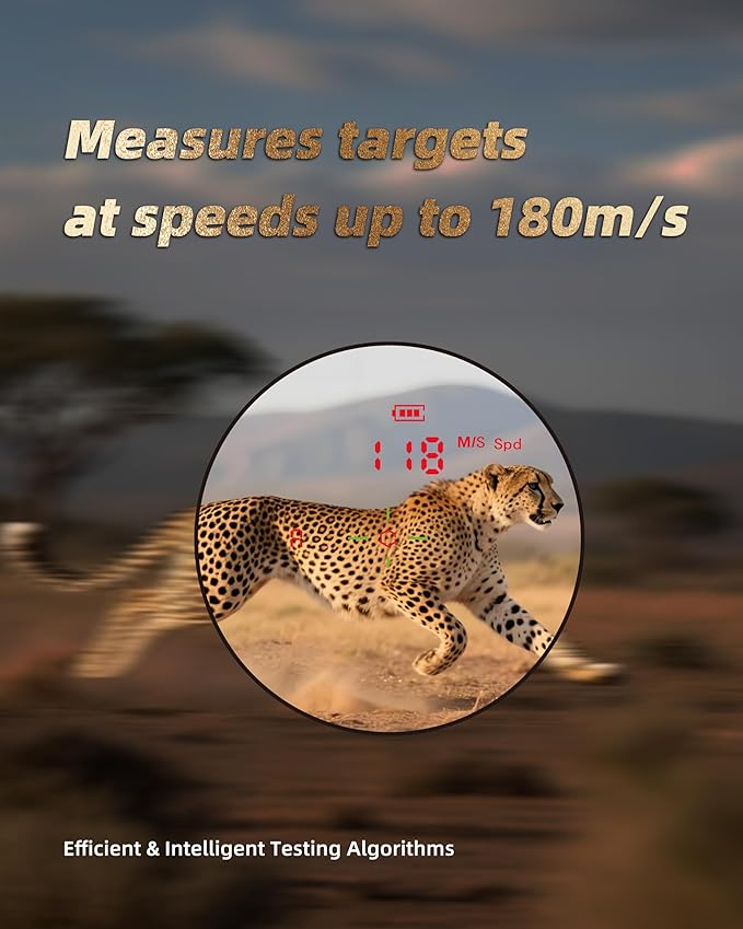 AOFAR HX2000 Hunting Rangefinder with Dual-Color OLED Display, Ultra-Clear Optics with 95%+ Transmittance of Glass, 2000 Yards with Angle and Horizontal Distance, Range, Scan, Speed Mode, Waterproof