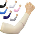 Arm Sleeves for Men Women Work 1 Pair UV Sun Protection UPF Long Sleeves Tattoo Cover Up Sleeves to Cover Arm Sleeves Cooling