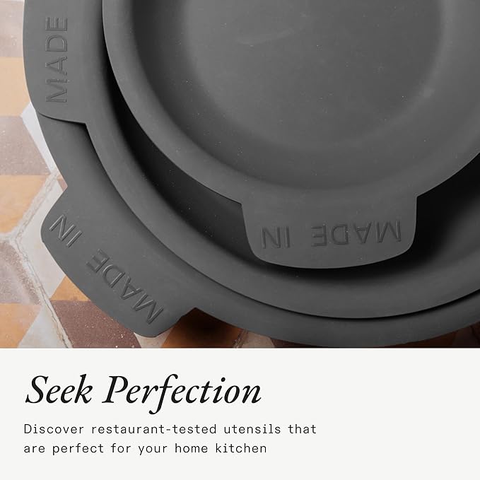 Made In Cookware - 8" Frying Pan Protector - Molded Silicone - Dishwasher Safe - Graphite