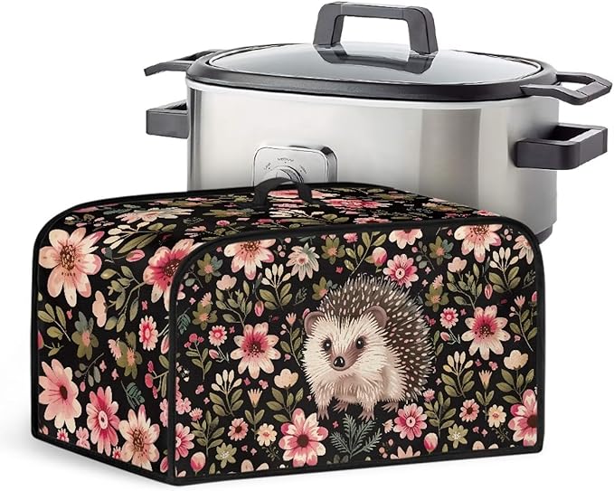 Hedgehog Cover Slow Cooker Mesh Pocket Accessory Dust Cover