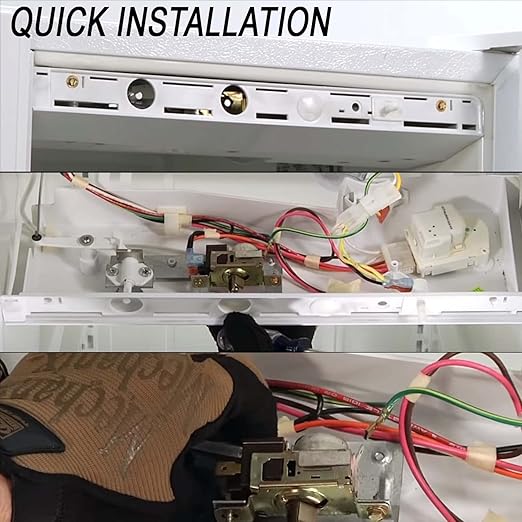 Lifetime 2198202 Refrigerator Cold Control Thermostat by Seentech Easy to Install - Exact Fit for Whirlpool,Kenmore Refrigerator - Replaces Part Numbers: WP2198202 2161284 2198201 PS11739232 AP6006166