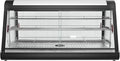 Countertop Food Warmer,Three Tier Commercial Warmers for Food Display, Glass case, with LED Lighting Removable Shelves Pastry for Buffet Restaurant L35'' x W19'' x H25''