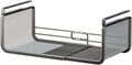 Expandable Hanging Storage Racks for Kitchen Cabinet ，Pantry & Cupboard Under Shelf Basket Organizer (Black)