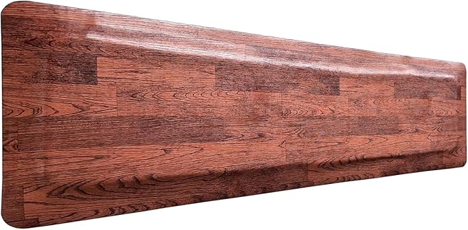 Rhino Mats, Softwoods Anti Fatigue Floor Mat, Commercial Grade Kitchen Mat, Standing Desk Mat, Office, Garage or Anywhere, Standing Comfort. (Oak, 2' x 6' x 1/2")