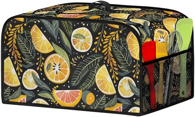 Sliced Fruit Slow Cooker Cover Compatible with 6-8 qt Slow Cooker Holder Dust Resistant Decor for House