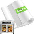 Air Fryer Paper Liners Disposable Compatible with Emeril Lagasse 26 QT Extra Large French Door Air Fryer Toaster Oven, 100 PCS Parchment Paper Sheets Accessories for Emeril Lagasse