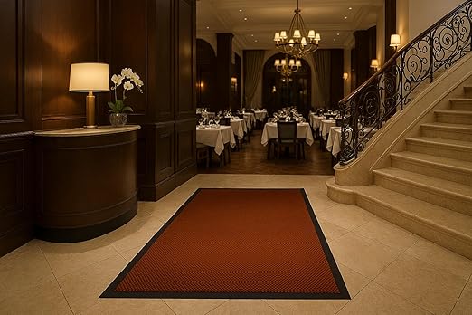Guardian UG060814 Elite Guard Berber Indoor/Outdoor Floor Mat, 72" x 96", Chocolate