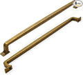 khtumeware 6 Pack 12 Inch Antique Brass Cabinet Pulls Vintage Drawer Pulls Kitchen Cabinet Hardware Cupboard Handles