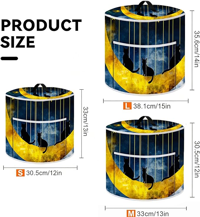 Air Fryer Dust Cover with Top Handle and Storage Bag, Compatible with Rice Cookers, Pressure Cookers, Slow Cookers and Air Fryers, Available in 3-Quart, 6-Quart and 8-Quart Sizes.