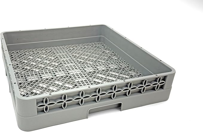 Flatware Rack for Commercial Dishwasher | Full Size Combination | Polypropylene | Gray