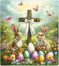 Easter Eggs Rabbit Holiday Dishwasher Magnet Cover Magnetic Dishwasher Decorative Cover Front Dishwasher Door Covers Reuseable Dishwasher Covers Decal for Kitchen Home Decorative