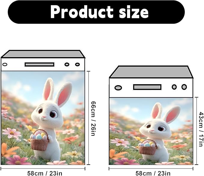 Dishwasher Magnet Sticker Cover Panel Decal Refrigerator Magnetic Sticker Decorative for Kitchen Decoration,Fridge Door Cover, Appliances Stickers 23"x26"
