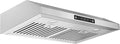 Range Hood 30 Inch Under Cabinet with 600CFM, Gesture Sensing & Touch Control Kitchen Vent Hood of Ductless/Ducted Vent with Stainless Steel Filters