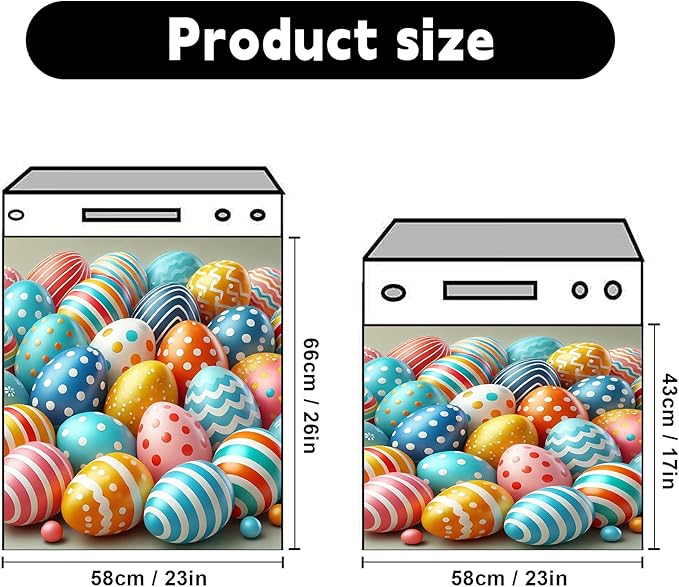Dishwasher Magnet Sticker Cover Panel Decal Refrigerator Magnetic Sticker Decorative for Kitchen Decoration,Fridge Door Cover, Appliances Stickers 23"x26"