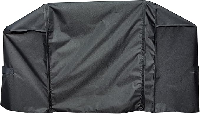 Extension Griddle Cover for All of 28" Griddle with Double Shelf Models,Waterproof 300D*300D Dyed Polyester with TPU Coating; Flat Top Gas Grill Cover, Black
