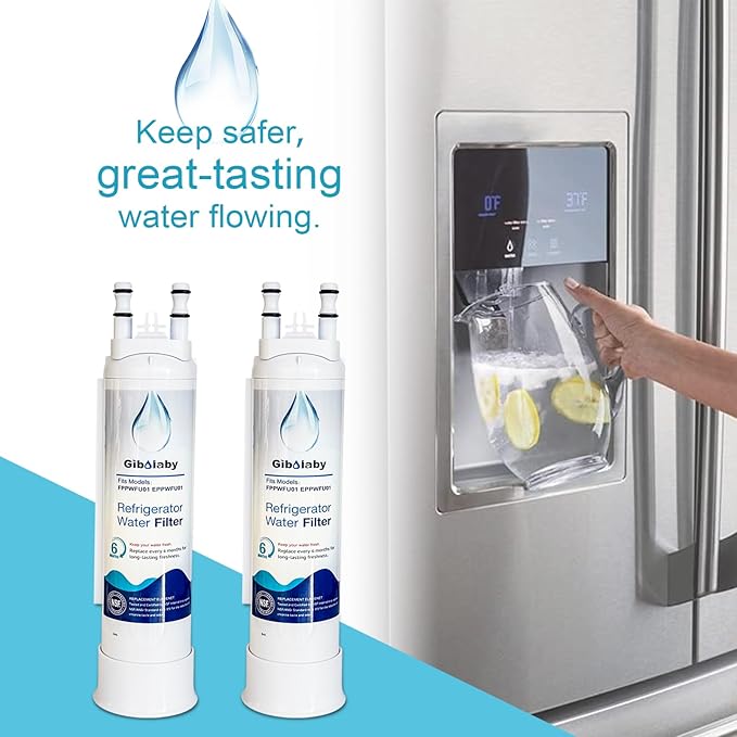 FPPWFU01 Water Replacement, Compatible with Frigidaire EPPWFU01, PureAdvantage PurePour PWF-1 (1 Pack)