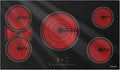 GASLAND 36 Inch Electric Cooktop, 5 Burners Glass Stove Top, ETL & FCC Certificated, 9200W Built-in Radiant Ceramic Cooktop, Slide Touch Control, Child Safety Lock, Hot Surface Indicator, 240V