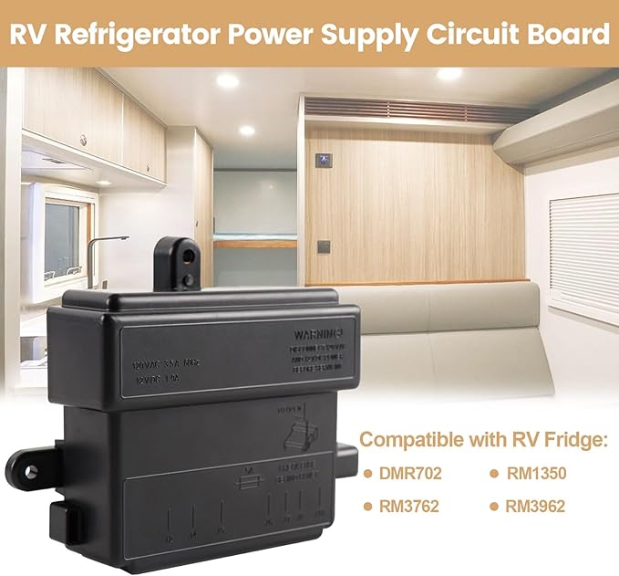 3316348.900 RV Fridge Control Board Compatible with DM2652 RM2852 etc Fridge Fridge Circuit Board, Replace 3316348900 3316348000 3850712013 RV Power Module Board