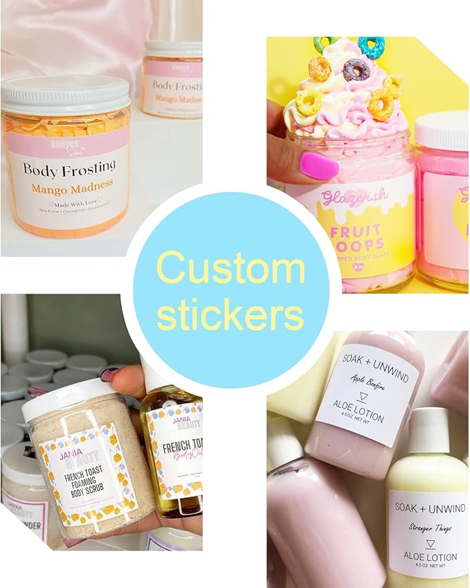100-500 Custom Stickers Personalized Labels, Customized Stickers with Any Image Logo and Text. Custom Stickers for Business LogoThank You Labels,etc. (Hexagon, 2.5 Inch)
