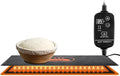 Bread Proofing Warming Mat for Sourdough, Sourdough Warming Mat - 59-140°F Adjustable Thermostat Electric Dough Riser Heating Mat, Dough Mat Heated (10" x 21") - XL Bread Proofing Mat