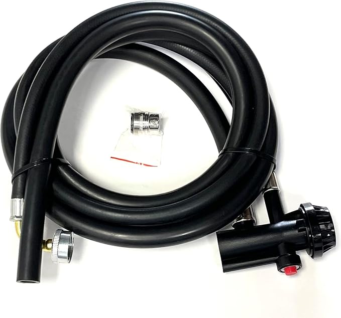 6FT GE Portable Dishwasher Fill & Drain Hose Assembly WD24X10066 w/Faucet Adapter
